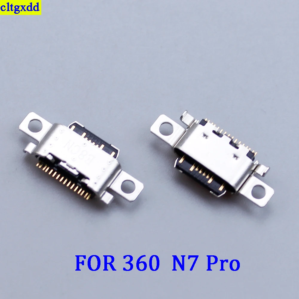 cltgxdd 1piece FOR 360 N6 N6pro N7 N7lite N7 Pro Micro Mini USB Socket Connector Charging Port Socket Replacement
