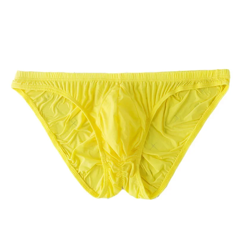 

Hot Sale Men's Low Rise Sexy Briefs Seamless Breathable Bulge Underpants Underwear U Pouch Comfortable Underpants
