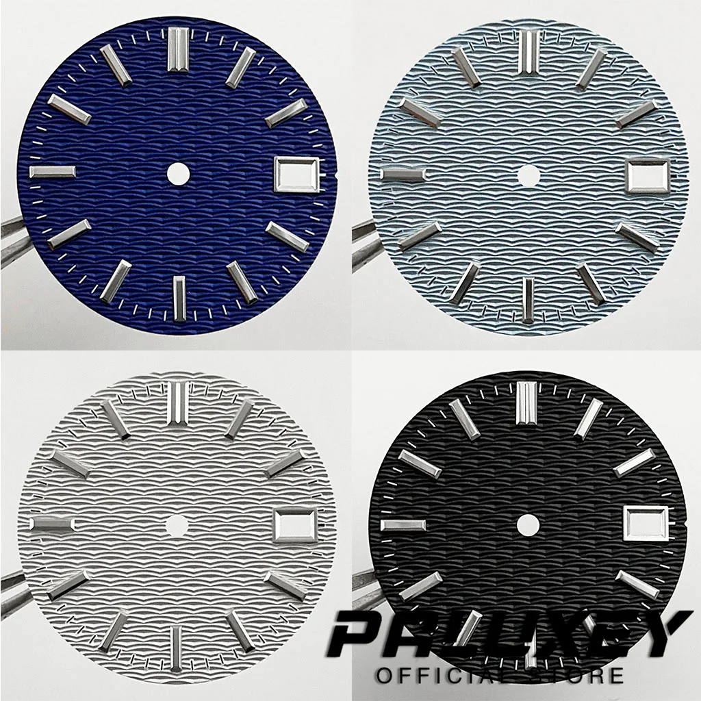 

NH35 GS 28,5 мм циферблат часов аксессуары для часов NH35 NH36 4R35 механизм один календарь ремонт циферблата замена