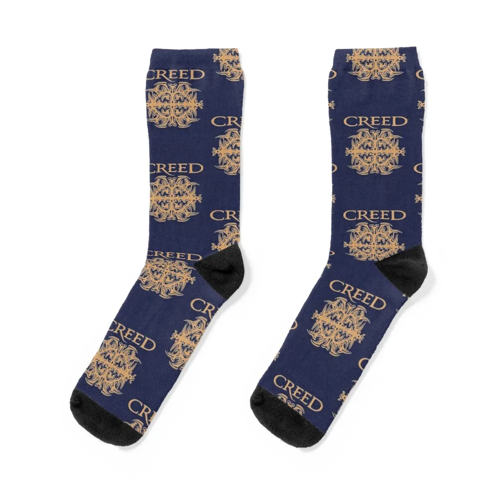 

Stunning Creed Band Socks Non-slip anti slip football winter Thermal man winter Socks For Men Women's