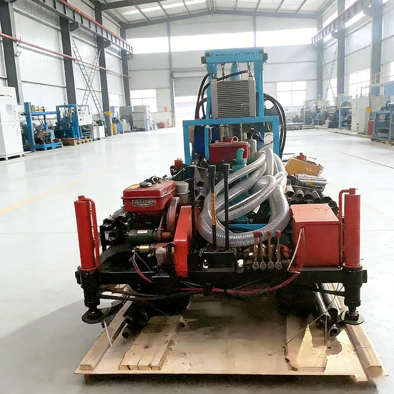 Customized Diesel Water Well Rock Drill Rig – 300m Hydraulic Drilling Machine for Hard Rock, Factory Price