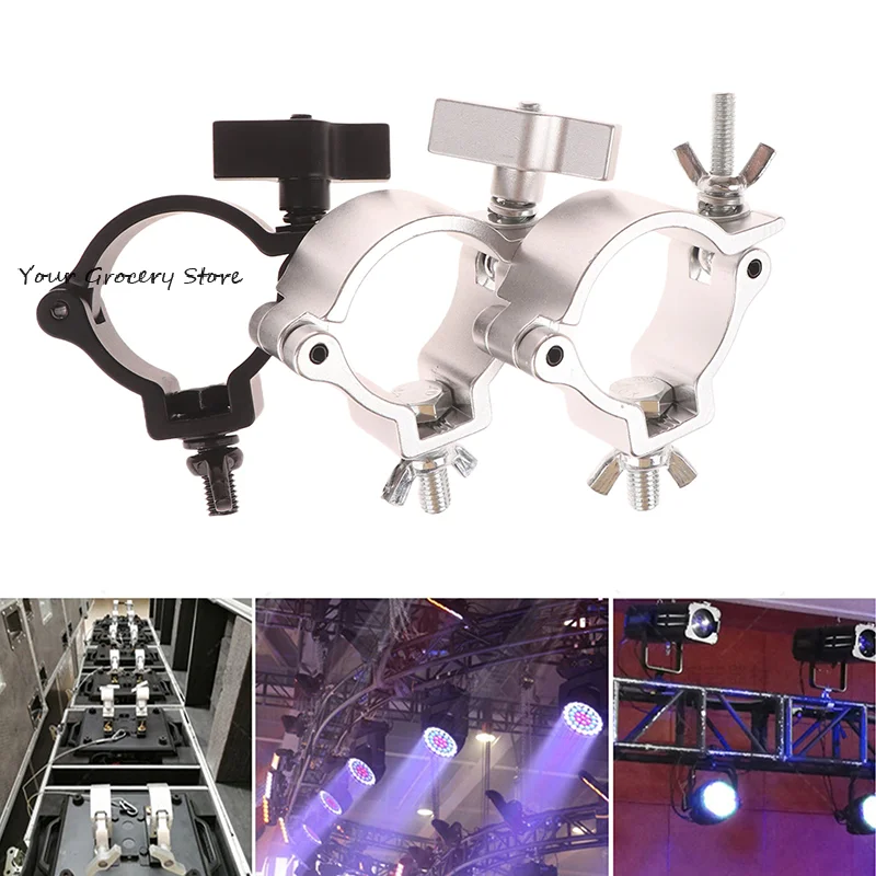 Aluminum Clamp Truss Lighting Holder Hooks Stage Lighting O Claws 48-51mm Pipe Clamp Hook Mobile DJ Moving Head Spotlight