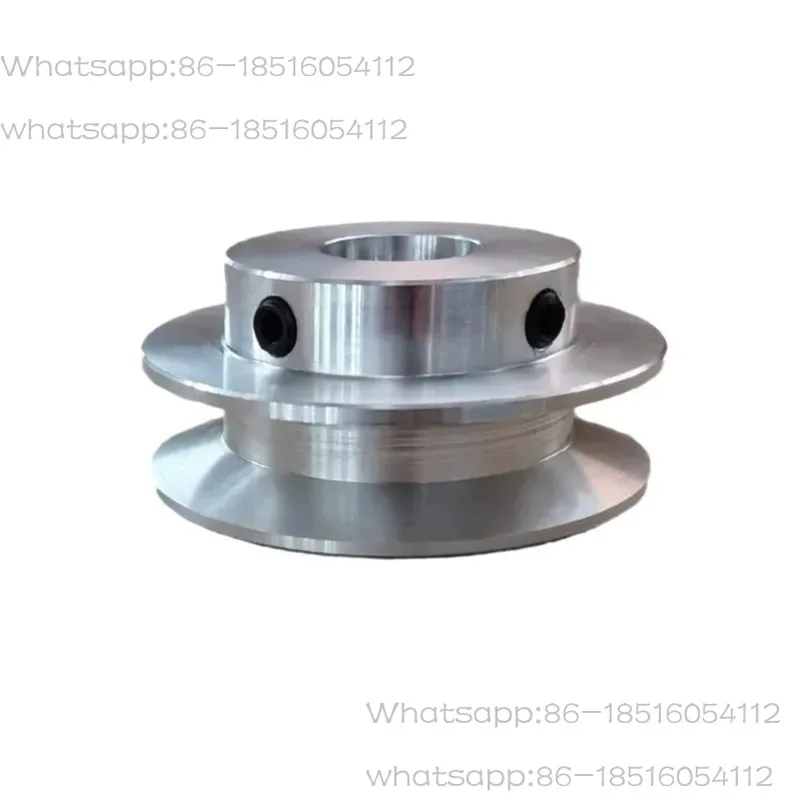 Motor Belt Drive Wheel 40mm 60mm 80mm 100mm V-belt Pulley, Single Groove, A- Type V-belt Pulley