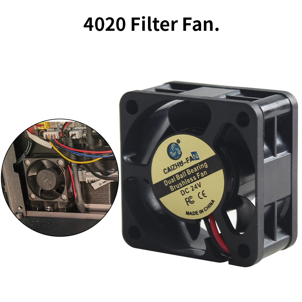 Wentylator 3010/4010/4020/5015/12032 do Flashforge Adventurer 5M Pro /AD5X, wentylator do ekstrudera i hotendu, szybki odvod ciepła, wentylator chłodzący — zdjęcie produktu 4