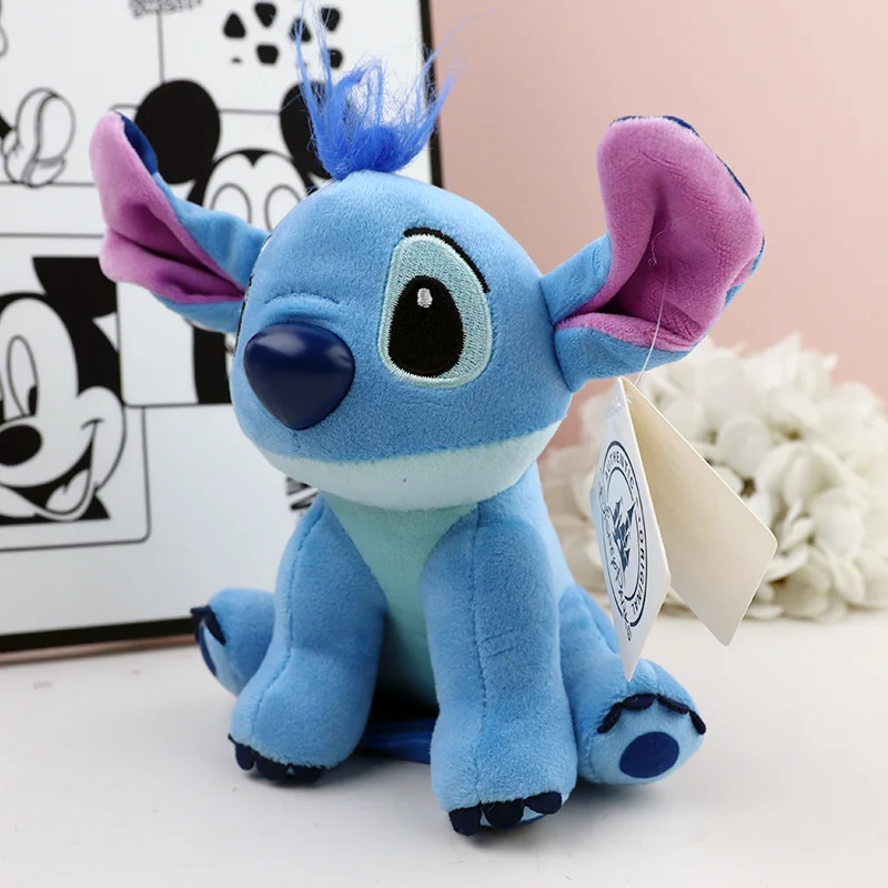 15cm Fun Stitch Shoulder Magnet Plush Toy Disney Stuffed Doll Kawaii Movie Anime Things Cute Funny Gifts To Girlfriend For Girls view 6