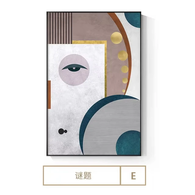 Modern Abstract Picasso Figure Canvas Painting Splice Face Geometric Posters Prints Wall Art Picture Living Room Home Decoration