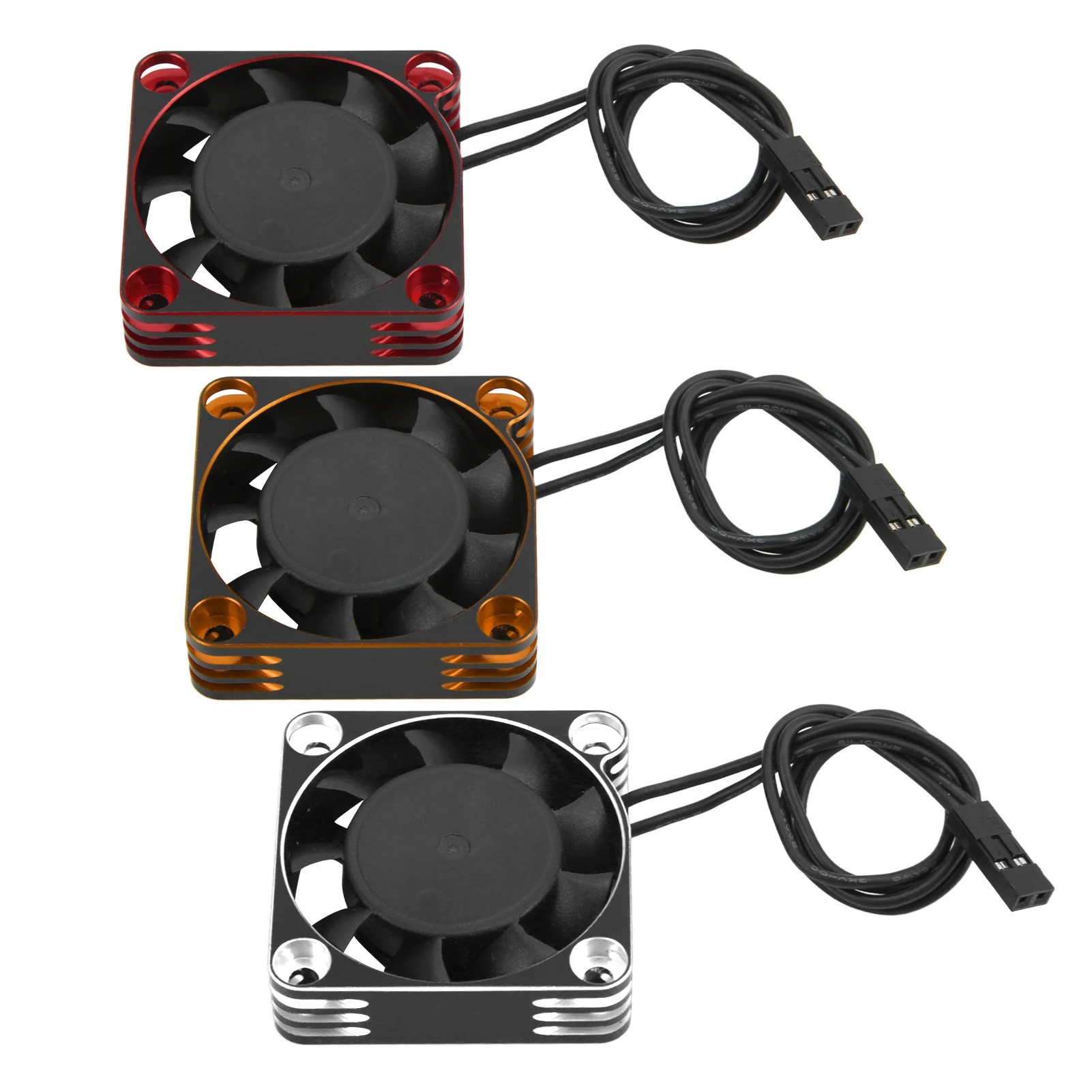 RC Motor Cooling Fan 40x40mm Model Car Cooler Heatsink Tool 28000RPM High Speed for F540 550 3650 3660 RC Motor Cooling Fan