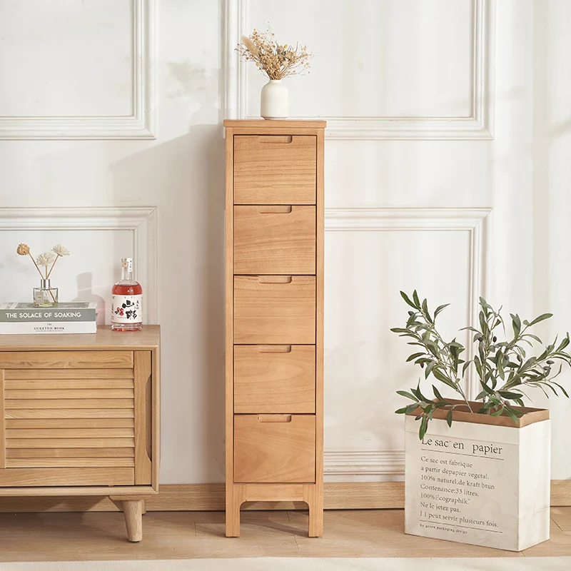 

special chest cabinet European pastoral bedside table retro storage cabinet solid