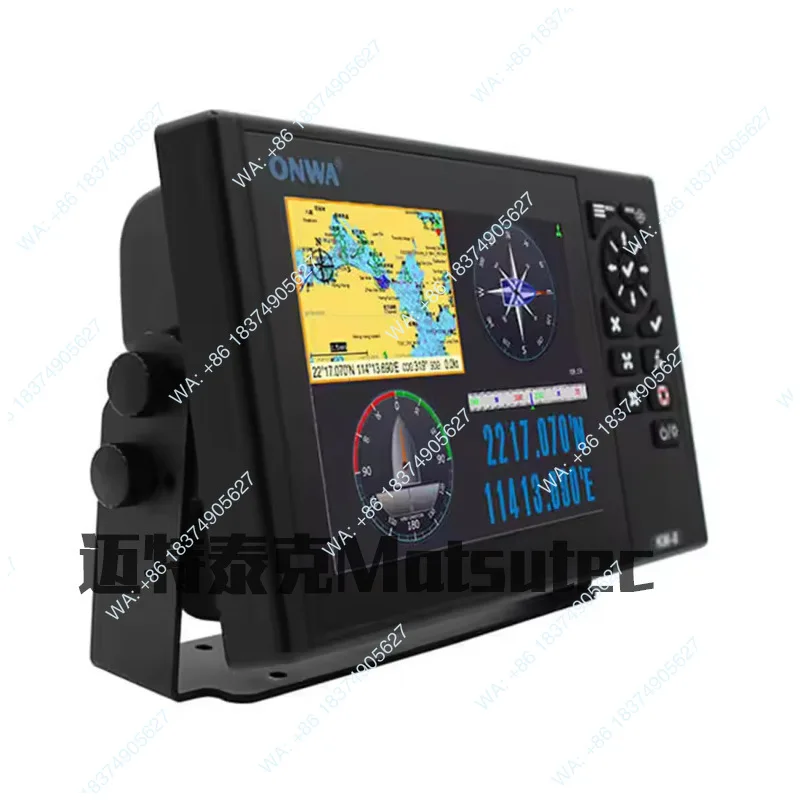 1pcs KM-8X 8-inch 5-in-1 marine GPS chart plotter