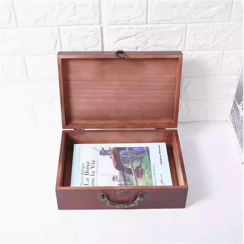 Picture 5: Wooden Deep Color Desktop Boxes, Large Store Wood Jewelry Storage