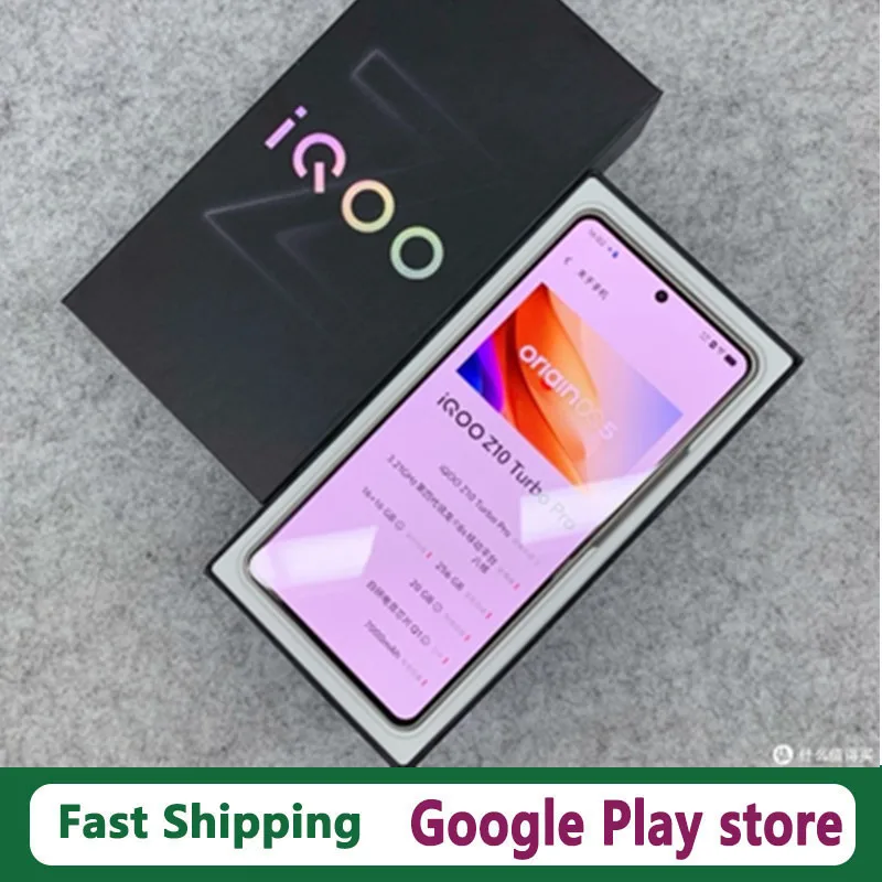 Original Vivo Iqoo Z10 Turbo Pro Mobile Phone 144HZ 6.78