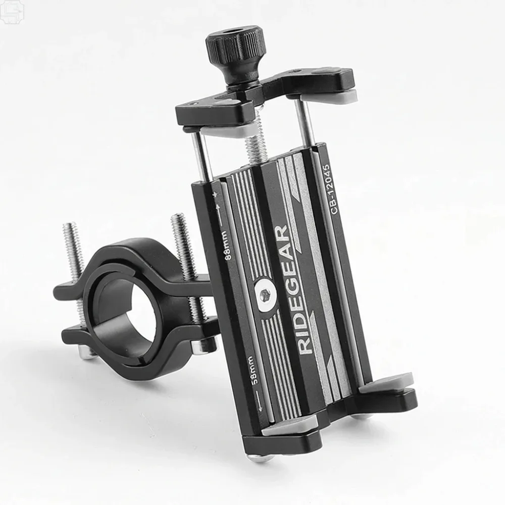 New Aluminum Alloy Phone Scalable Bracket for Phone Holder Motorcycle Electric Bicycle Smartphone Cnc Four Claws Bike Holder