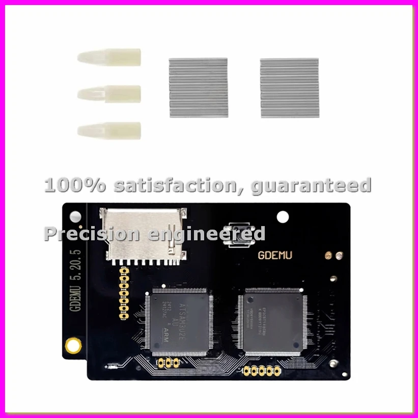 

For Dreamcast Optical Drive Emulation Board Remote Card Gdemu V5 20 Mount Kit for DC VA1 Console with Cable-ELEC