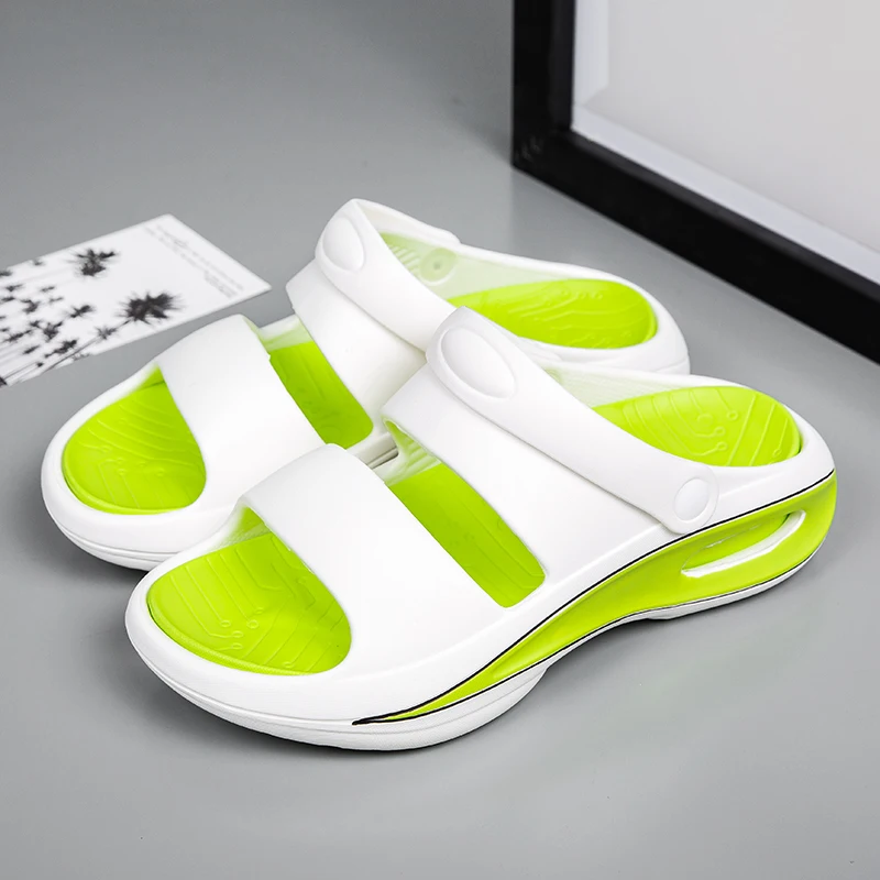 

Сандалии мужские летние Нескользящие, повседневная легкая Уличная обувь, толстая подошва, основная кнопка, модные