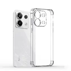 Luxury Clear Phone Case For Xiaomi Redmi Note 13 12 11 Pro Plus Shockproof Case On Note 12S 12T 11T 11E 10 9 8 7 6 5 Pro Cover