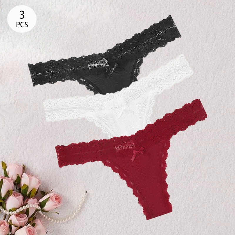 

3 шт./компл., сексуальные женские стринги, нижнее белье, разноцветные женские стринги, дышащие трусики с цветочным принтом, женские трусы, интимное белье