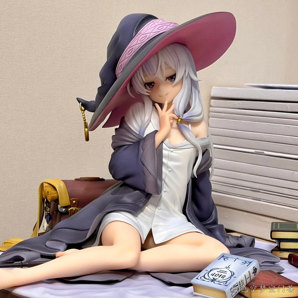 15 cm große Anime-Figur „Wandering Witch“ aus der Serie „The Journey Of Elaina“, Actionfigur, PVC-Modellpuppe, Geschenk