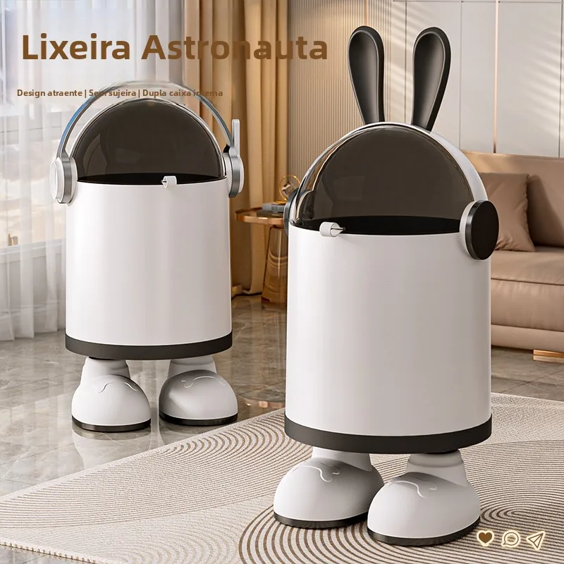 star-superior-sliding-cover-trash-can-bathroom-living-room-home-use-paper-waste-basket-anti-dirty-hand-pressure-bag