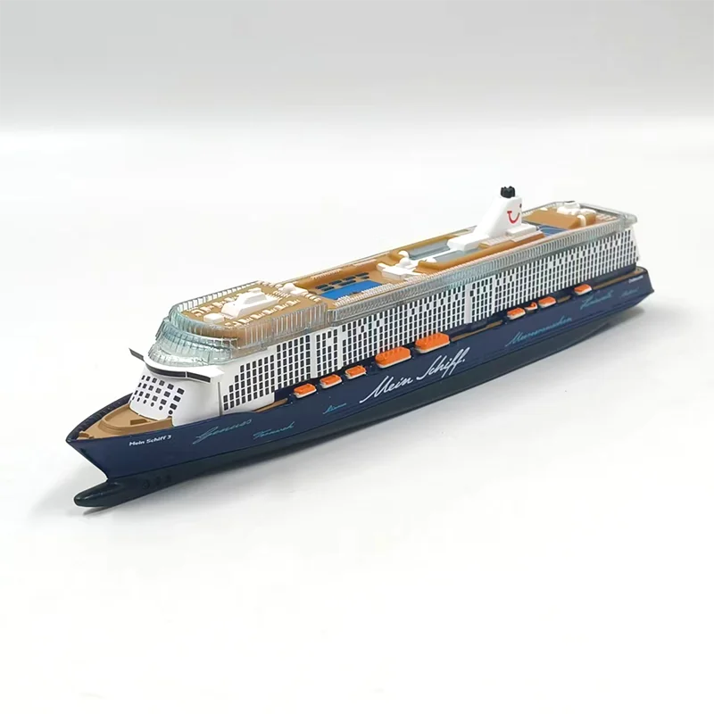 Siku Dieacast 1:1400 Scale 1724 Mein Schiff 3 Alloys & Plastics Cruise Ship Series Model For Display Collections