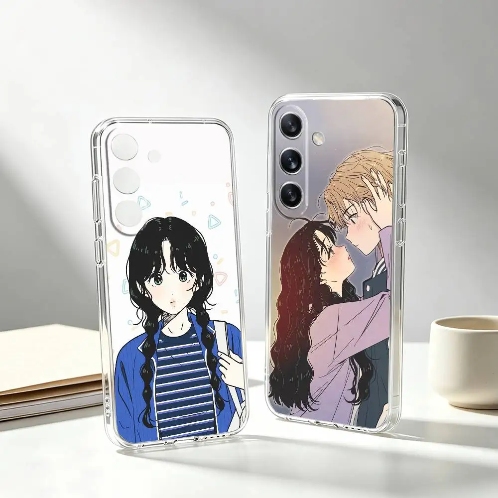 Seasons of Lovesome Pureum Phone Case For Samsung Galaxy A91,80,73,72 ,71,53,52,32 ,31,22,21s,20,Transparent Soft Case
