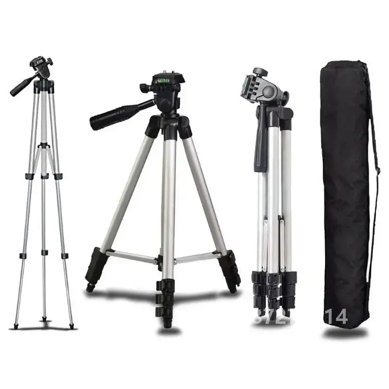 Latest Universal Aluminum Portable Professional Tripod Stand with Bag For Canon Sony Panasonic Nikon Camera