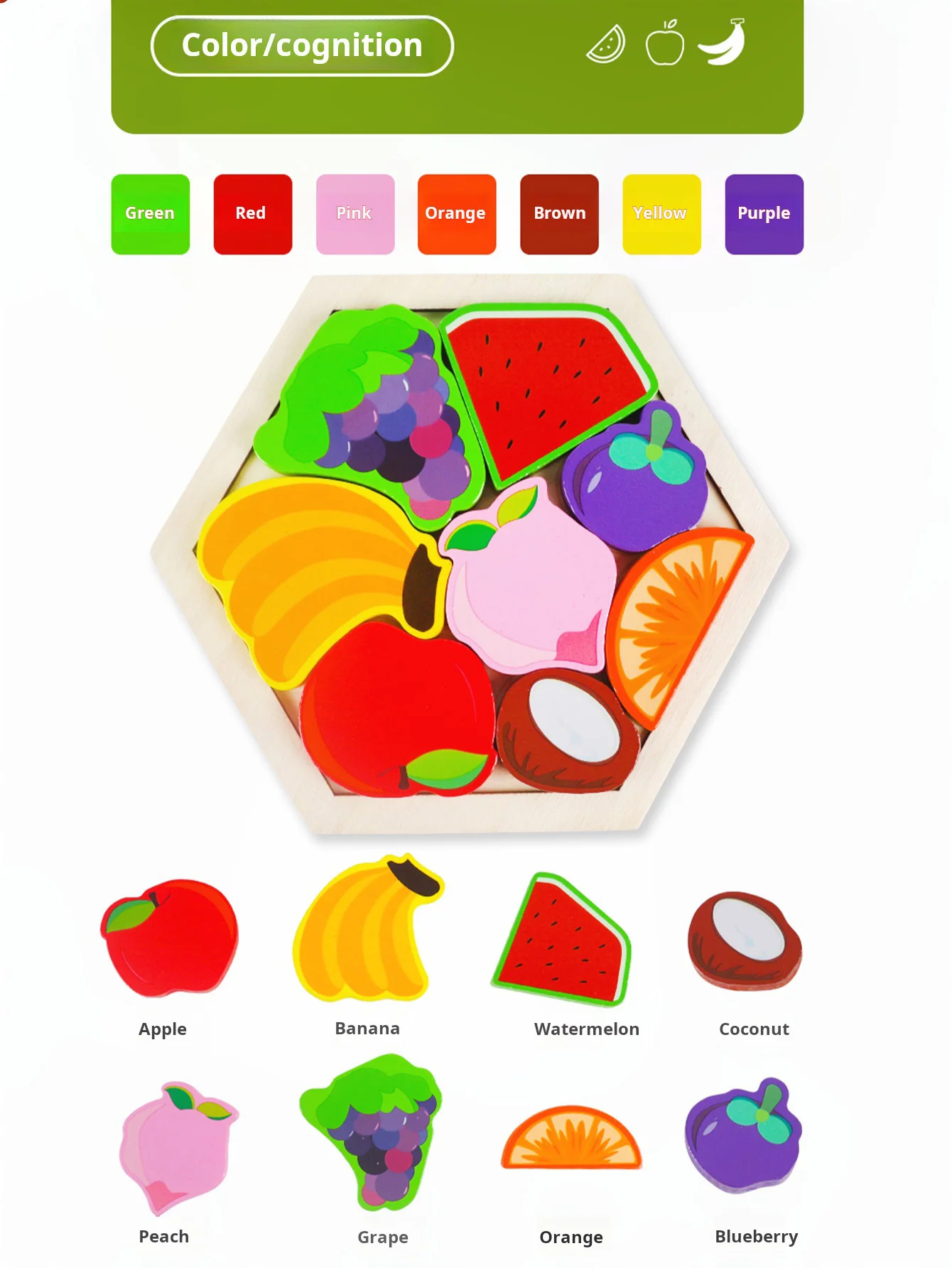 خشبية الإبداعية ثلاثية الأبعاد لوحة الكرتون لغز مكدسة اللبنات الطفل التعليم المبكر مسدس لغز لعب هدية عيد ميلاد