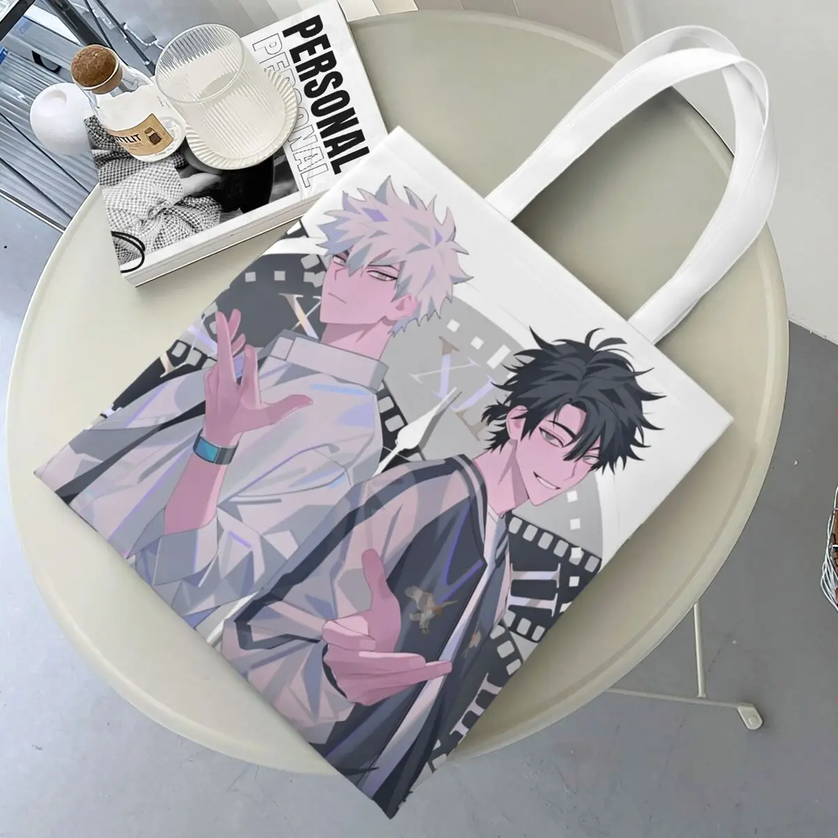 

Новая аниме Link Click 3D сумка-шоппер уличная сумка женские графические сумки для покупок эстетичная тканевая большая сумка