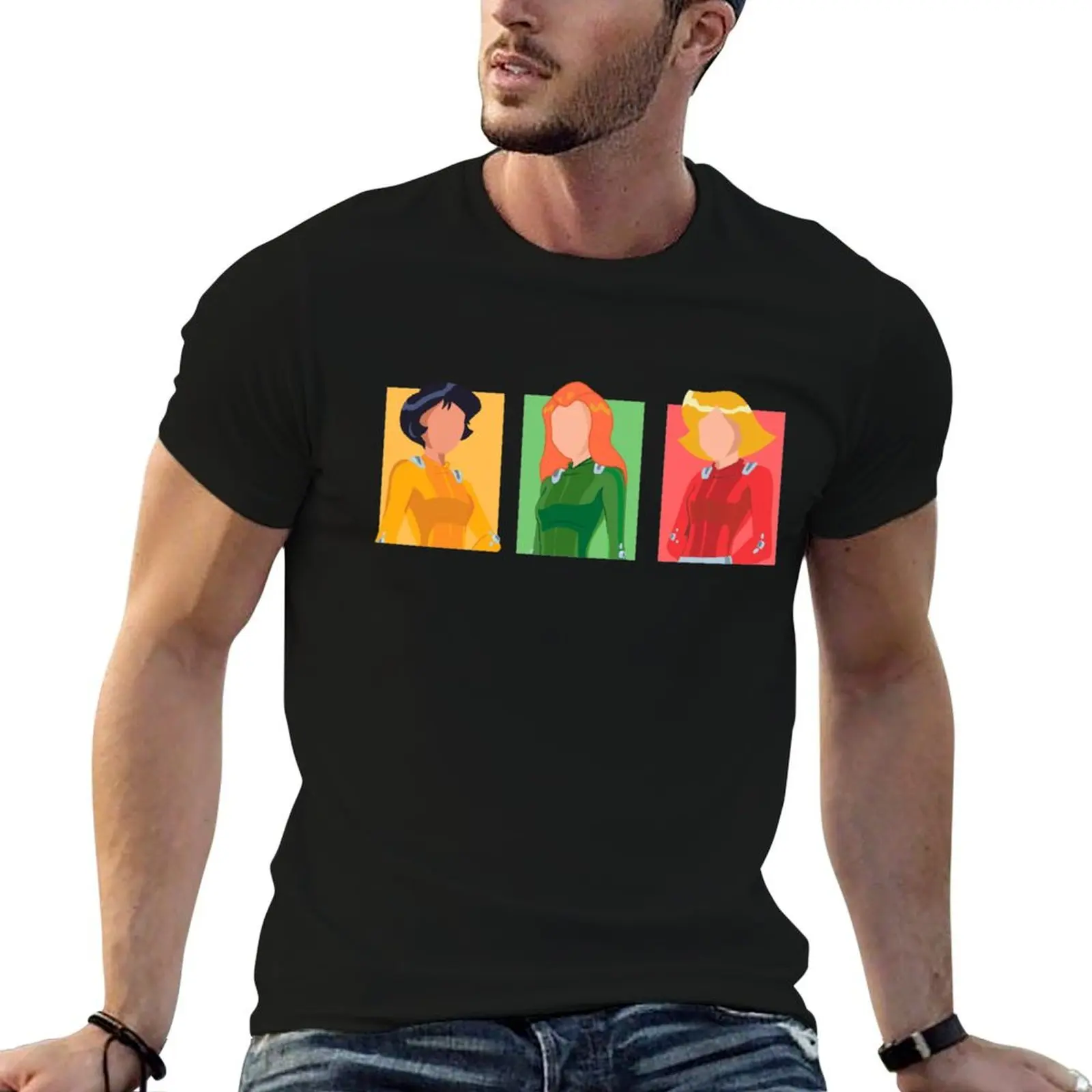 

Totally Spies! Set T-Shirt man t shirt luxury anime tshirt t shirt man casual T-Shirt