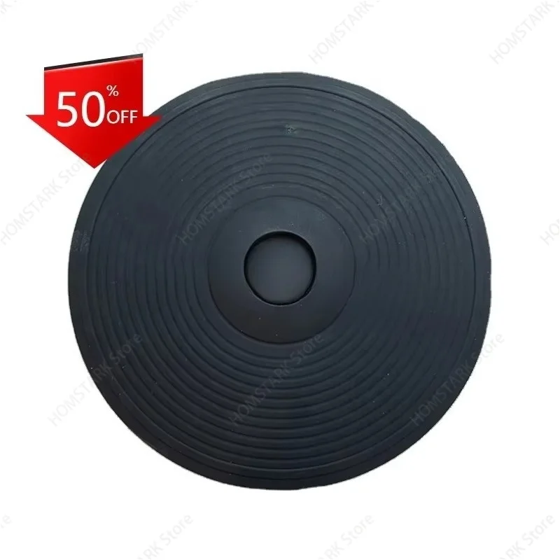9 Inch Dual‑Zone Electronic Drum Splash Cymbal Trigger Pad Replacement Percussion Accessory For E‑Drum Kit