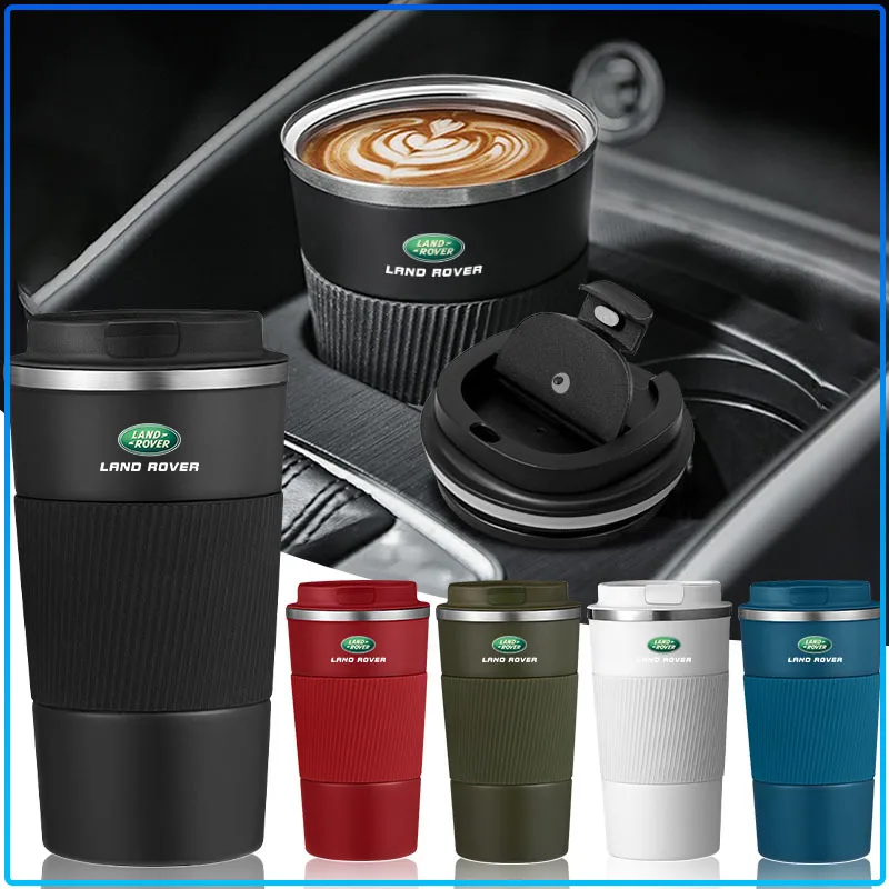 Bouteille thermos en acier inoxydable, 1 pièce, emblèmes, tasse thermique, accessoires de voiture pour Range Rover Discovery Sport 3 Defender 110