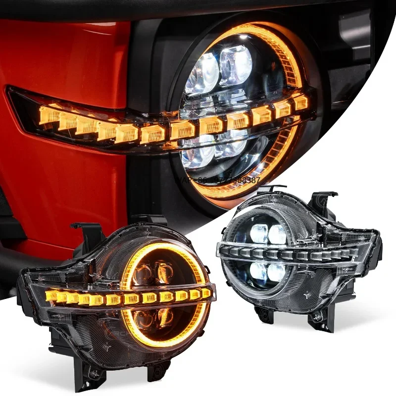

Archaic Upgrade Full LED Headlight WEY 300 2019-2025 Plug Play DRL Projector Lens 3000K Warm White 6000 Lumens SUV