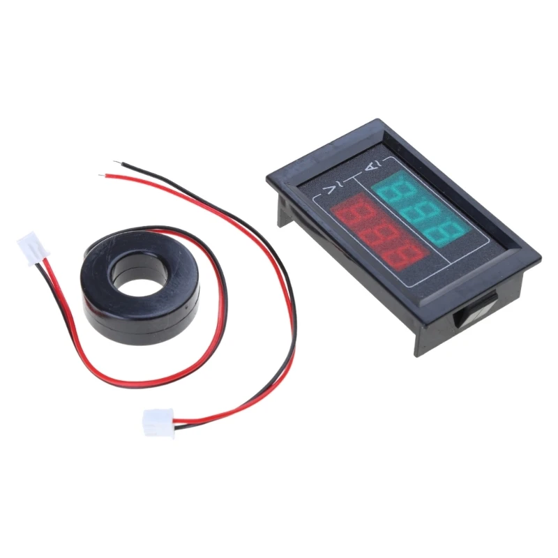 500V Voltmeter 100A Ammeter Panel Mount Volts Amp MeterDigital LED Red Green- Dropship