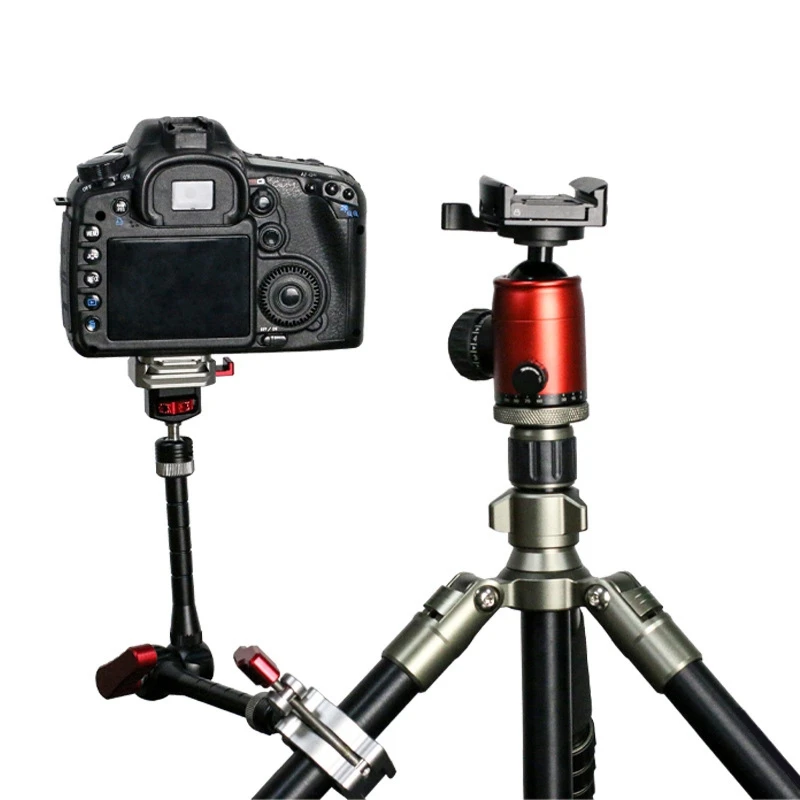 HFES アルミ合金ポータブルアーム携帯電話モーションカメラユニバーサル金属ファーストアングルカメラアクセサリー