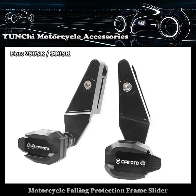 

Motorcycle Falling Protection Frame Slider Fairing Guard Crash Protector For CFMOTO 250SR / 300SR 250 300 SR