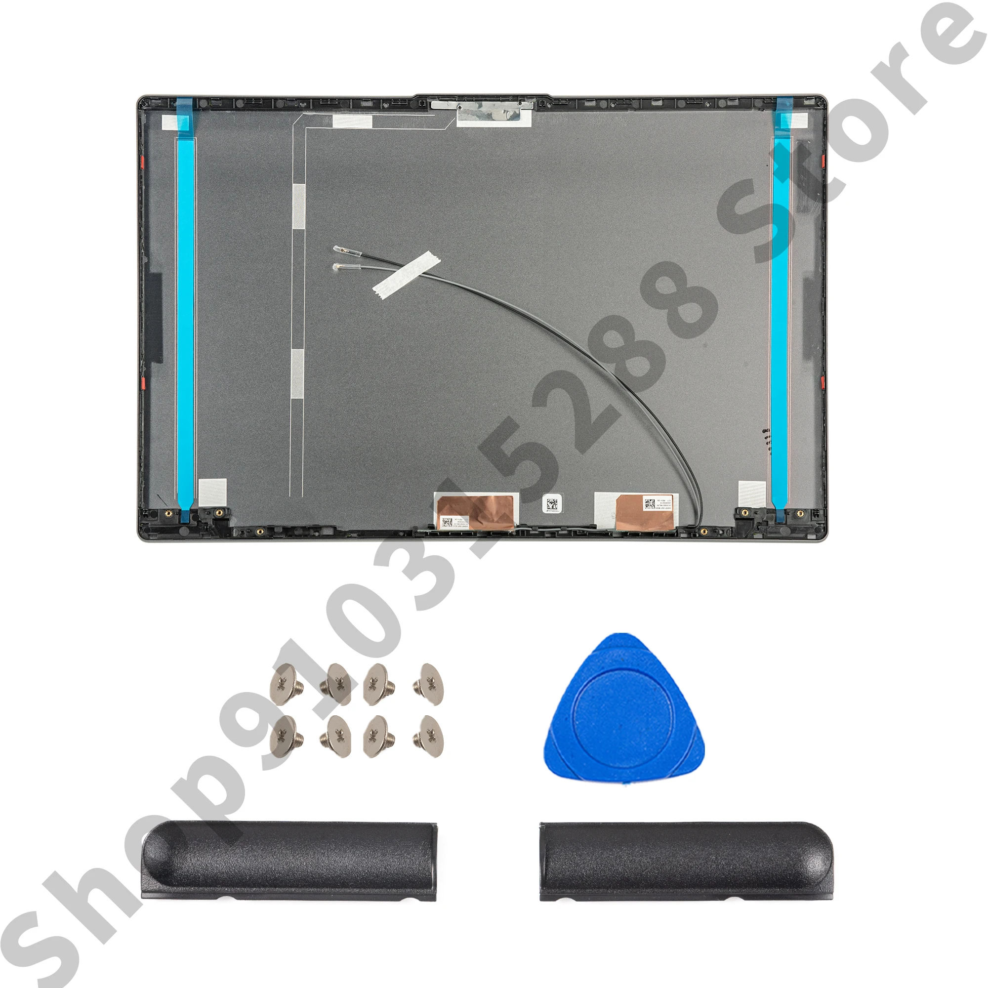 LCD Back cover+Hingecover For Ideapad 5 15IIL05 15ARE05 15ITL05 15ALC05 2020 2021 GS557 silver/gray/dark blue AM1XX000900