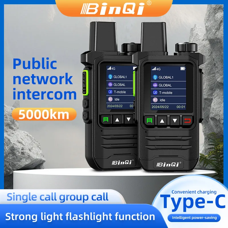 BINQI-K6 GXINPOC แพลตฟอร์ม Global -4G POC เครื่องส่งรับวิทยุ, 5000 กิโลเมตรระยะไกล, global ตํารวจเครื่องส่งรับวิทยุ (ฟรี)