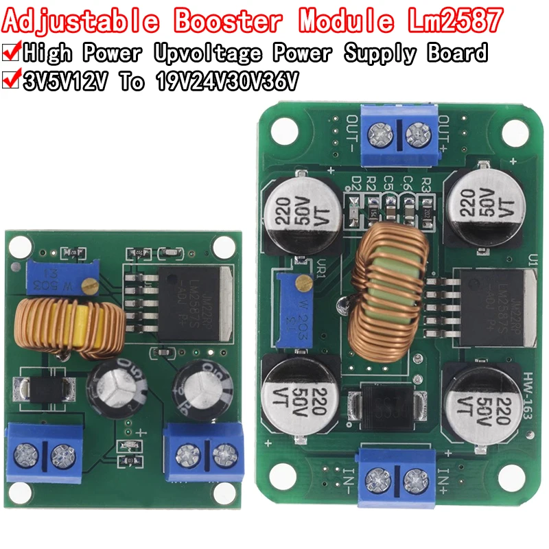 DC-DC 3V-35V To 4V-40V Step Up Power Module Boost Converter 12v 24v Converter 12v to 5v DC DC Voltage Converter 12v to 19v DC-DC 3V-35V To 4V-40V Step Up Power Module Boost Converter 12v 24v Converter 12v to 5v DC DC Voltage Converter 12v to 19v