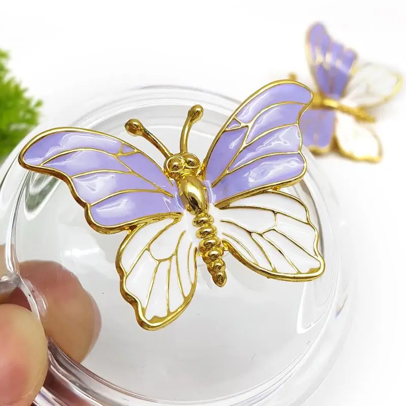 Butterfly Flower Star Moon Shaped Cabinet Knobs Alloy Drawer Pull Handles Furniture Decor Knobs For Cupboard Dresser Wardrobe