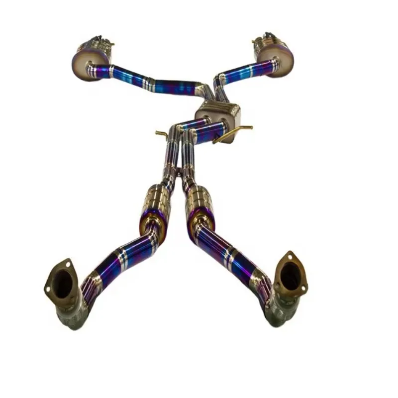 Cat Back Exhaust System For AUDI A6 A7 C7 3.0t With Electronic Valve