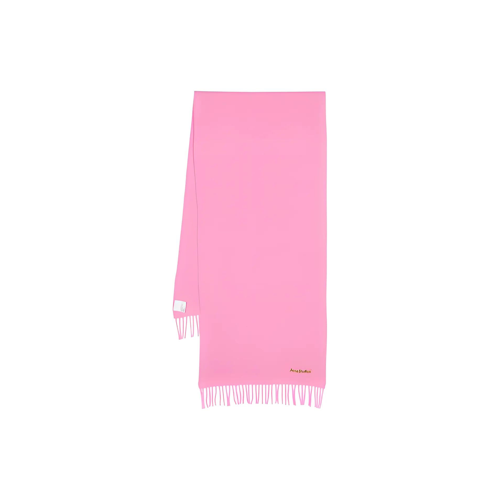 

Acne Studios Logo Patch Fringed Scarf CA0210