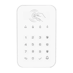 Wireless Touch Keypad Lock 433Mhz Frequency Ev1527 Weapon Code Unlock Security System Code RFID Connected Alarm Center Durable