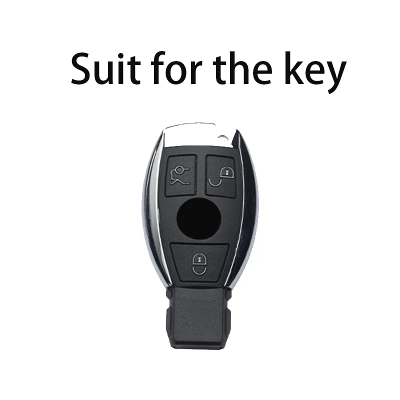 Pink Tpu for Mercedes Benz A B G R Class GLA GLK W176 W204 W251 W463 3 Button Remote Car Key Case Cover Fob Accessories view 3