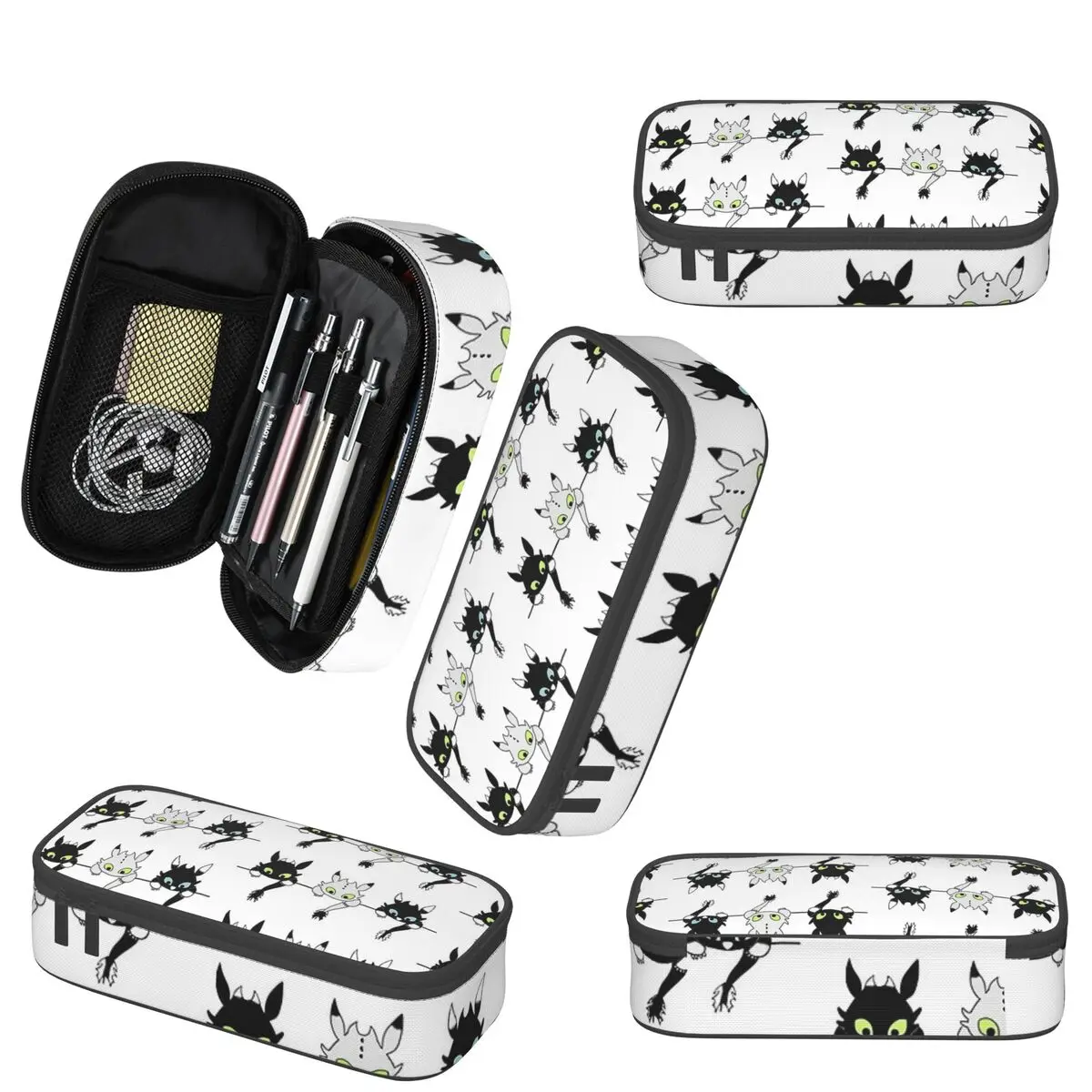 歯のない赤ちゃん鉛筆ケース男の子女の子学校ペンボックス鉛筆バッグ文具用品ペンホルダーバッグ