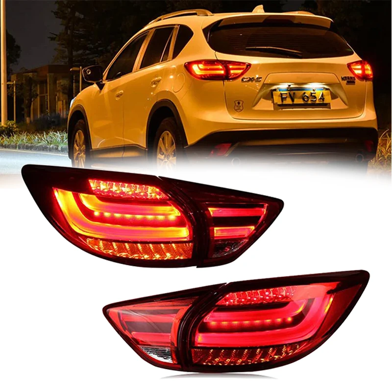 

Car LED Taillight Tail Light For Mazda CX-5 CX5 2013 2014 2015 2016 LED Rear Running Light + Brake Lamp + Turn Signal Light