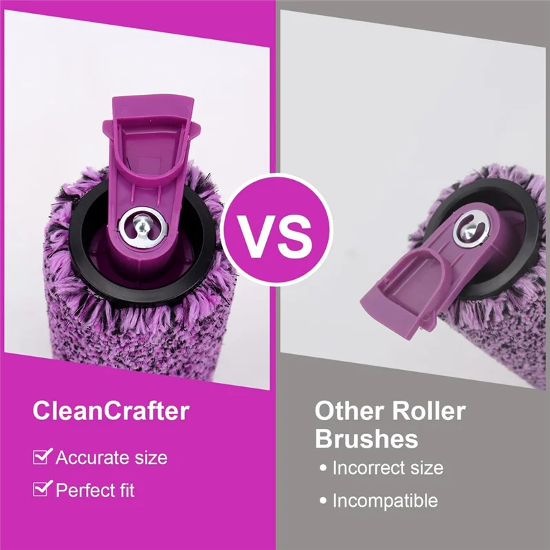 B25B Сменная щетка-ролик Forshark Паровой пикап 3-в-1 Паровая швабра Модель SD200/SD201/SD201C/SD201Q/SD205 Вакуумные детали