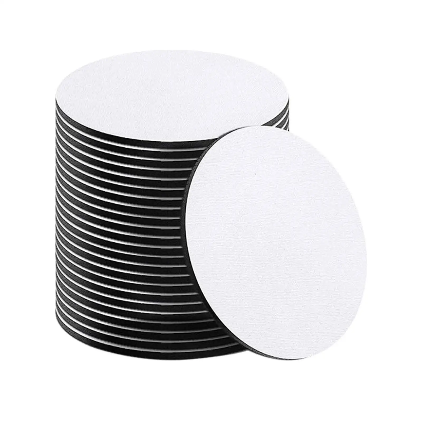Pack of 20 Sublimation Cup Coasters Circle 3.93 Inch for DIY Crafts