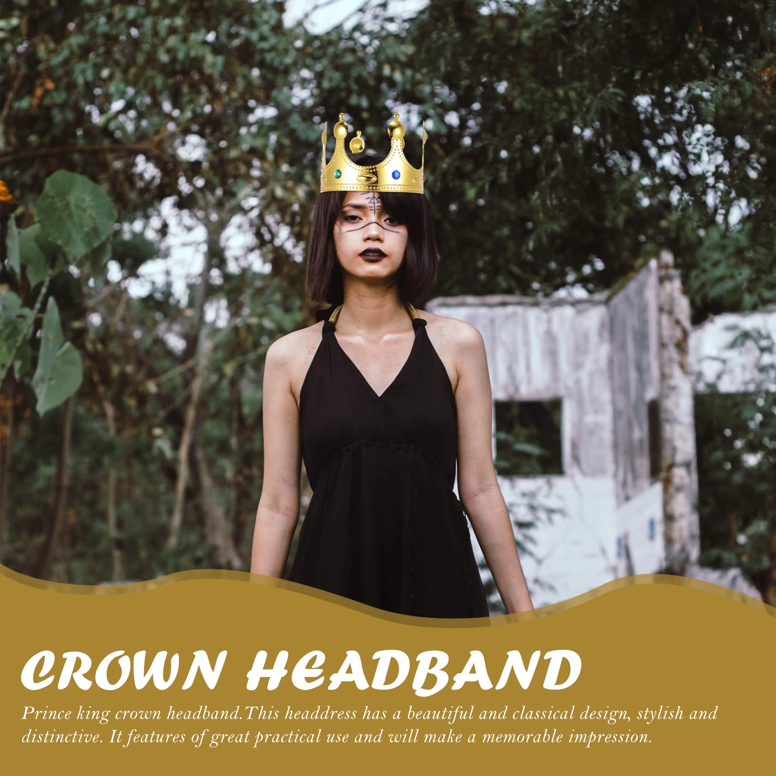 

King Crown Birthday Crowns New Years Tiaras Adult Princess Accessories Headband for Women Costume Party Hair The