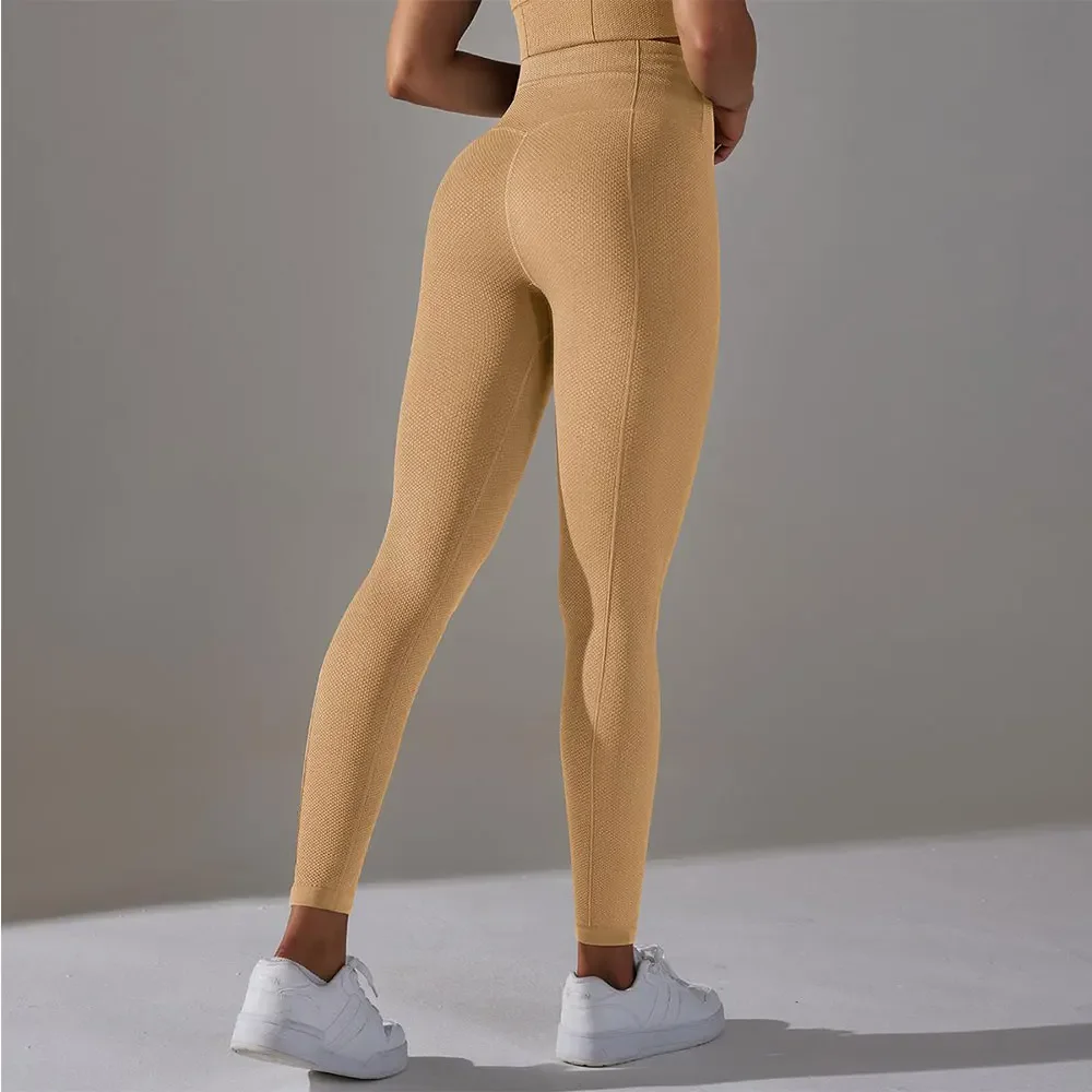Seamless Leggings 여성 요가 바지 스크런치 레깅스 스포츠 스타킹 Ribbed Gym Push Up Legging 운동 피트니스 바지 여성 Legins
