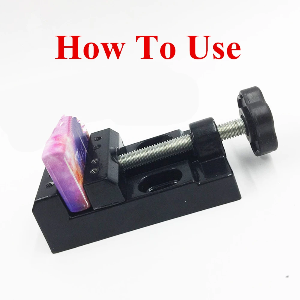 Metal Repair Tool Adjustable Jaw Bench Clamp Drill Press Vise Fixing Base For Zippo Zorro Kerosene Lighter DIY Repair Gadgets