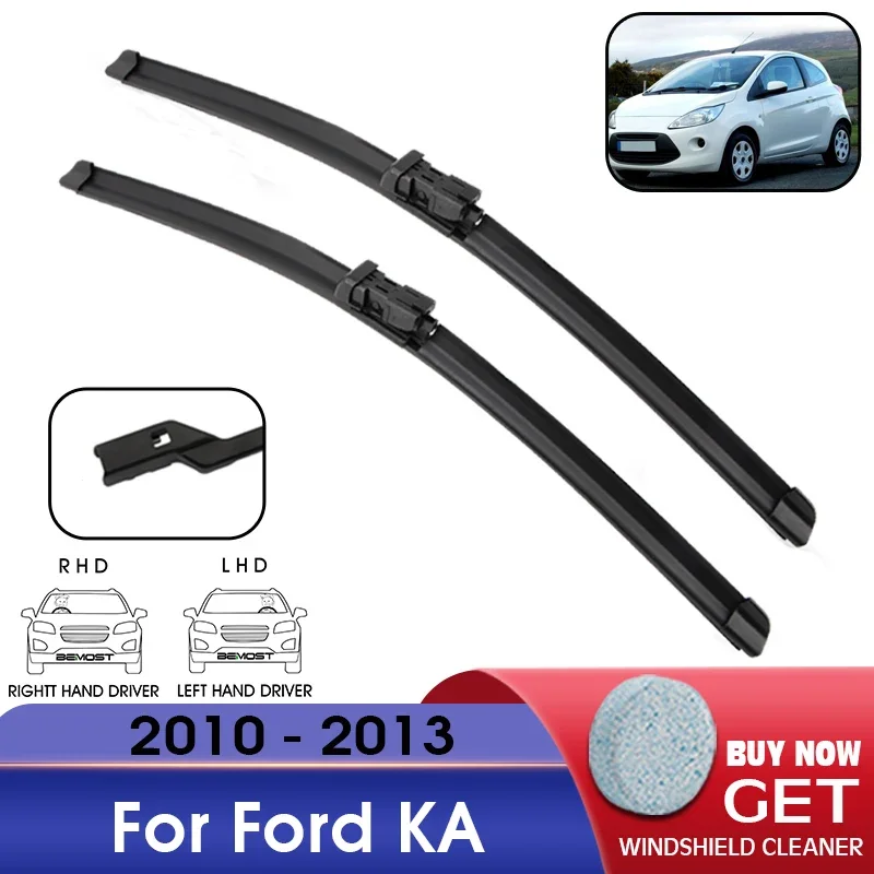 Car Wiper Blade Front Window Windshield Rubber Refill Wiper For Ford KA 2010-2013 LHD / RHD 24